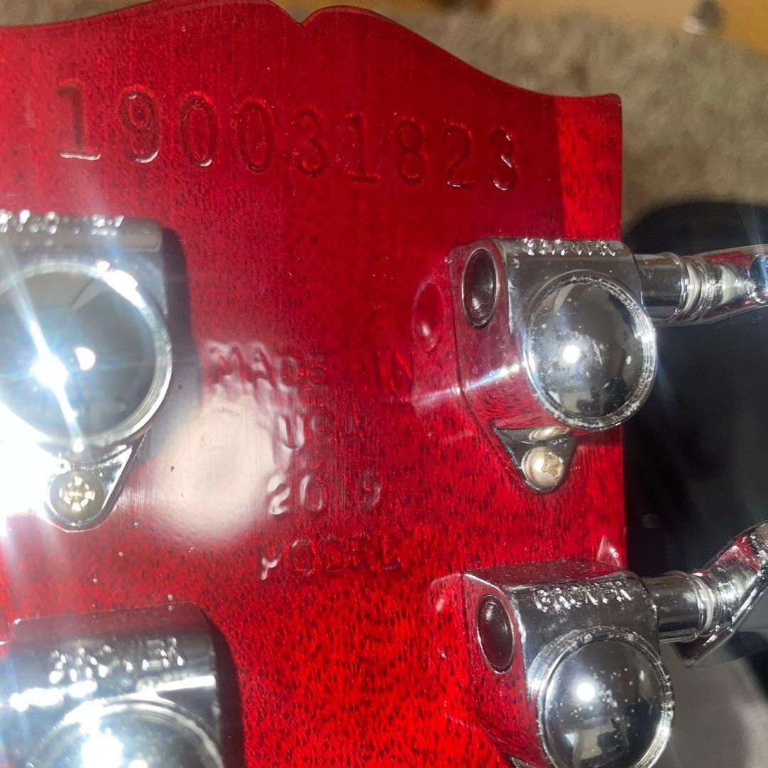 Gibson SG standard 2019 本体、付属品、ソフトケース