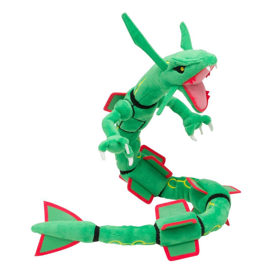 ポケモン　ぬいぐるみ　レックウザ　伝説　ドラゴン　龍　202512181131