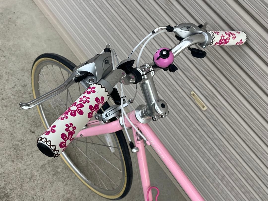 ピンク　クロスバイク　通勤　通学　サイクリング　引き取り限定♪
