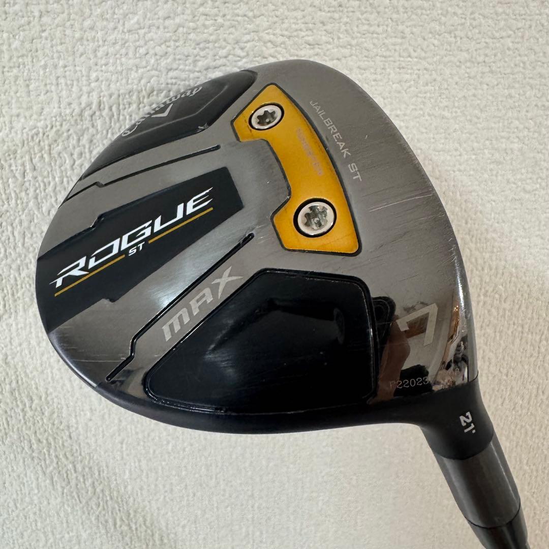 7番ウッド ローグstmax キャロウェイ 7w 21° MCF70x