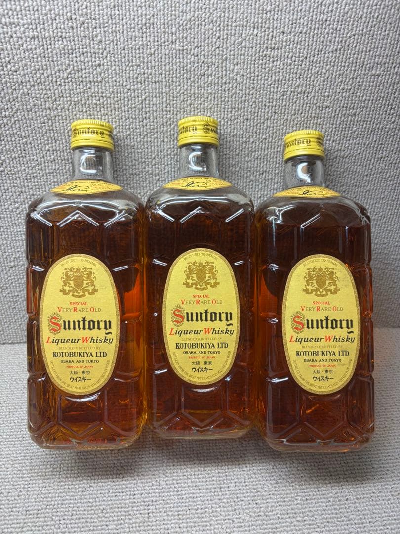 サントリー　角瓶復刻版　未開封　３本セット　ウイスキー　飲食店限定品