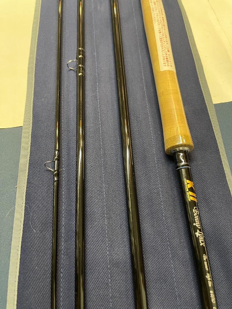KⅡ猫王14.8ｆｔ　9/10　フライフィッシング　フライロッド　フライリール