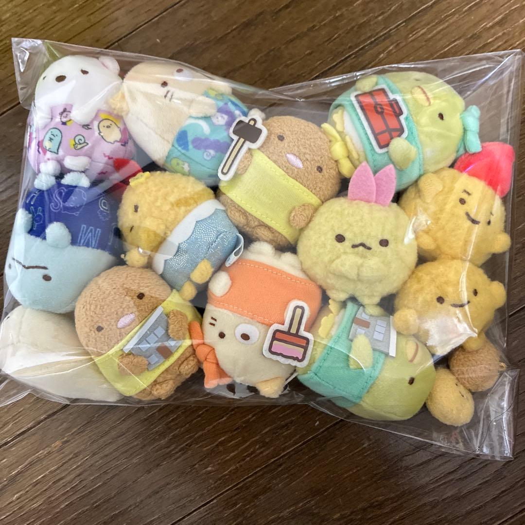 すみっコぐらし　てのりぬいぐるみセット