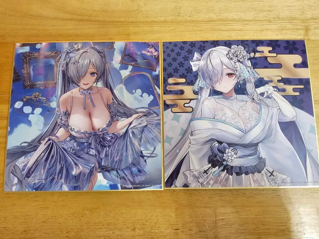 勝利の女神 ニケ C105 シンデレラ 色紙 2種