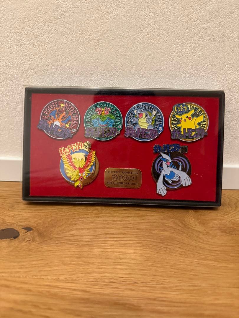 【希少】ポケットモンスター ミレニアムピンバッジセット　2000年