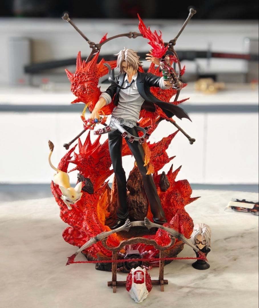 家庭教師ヒットマンREBORN! 獄寺隼人① ガレージキット ガレキ スタチュー