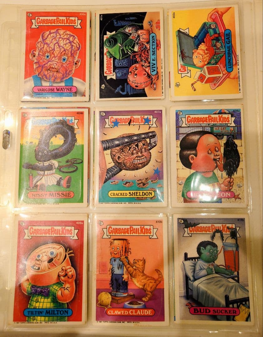 ビンテージ　1986年　USA ガーベッジペイルキッズ　カード　単品-まとめ売り