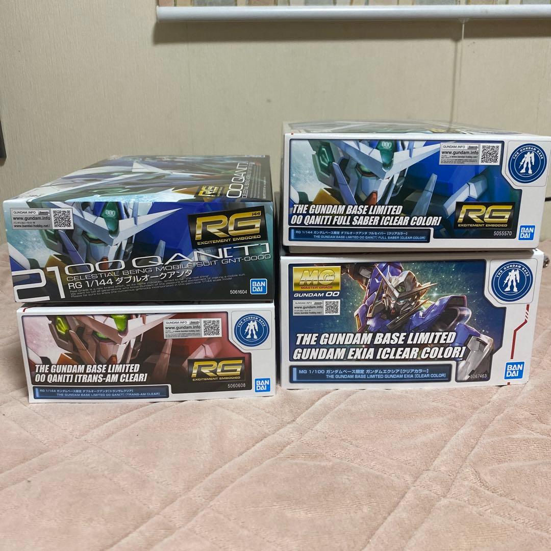 ガンプラまとめ売り 4点(OOシリーズ　4点セット)