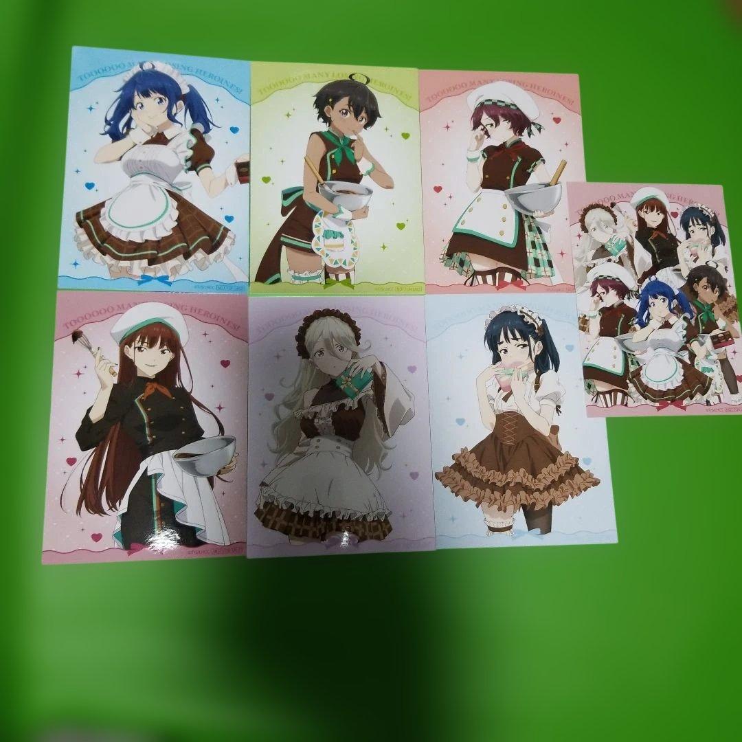 負けヒロインが多すぎる！ゲーマーズ　バレンタイン　ブロマイド　コンプセット