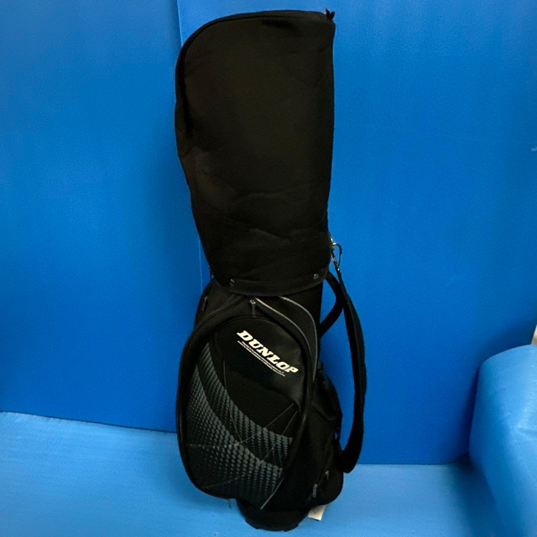DUNLOP ブラックキャディバッグ