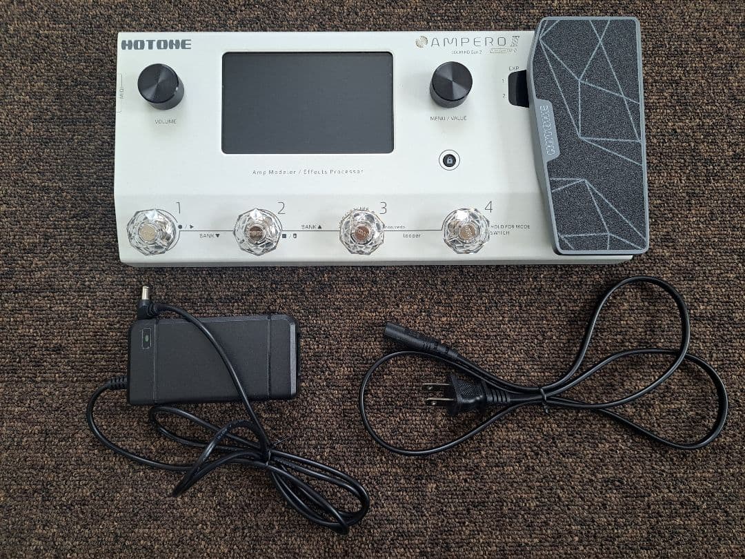 【美品】HOTONE Ampero II ギターエフェクター