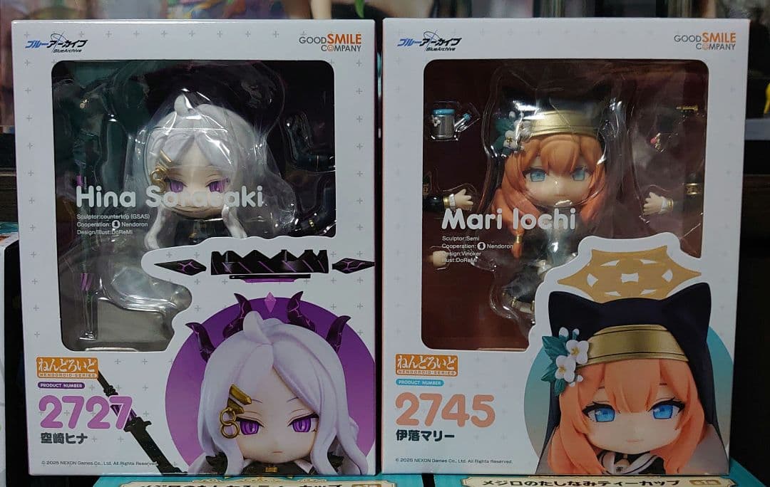 ブルーアーカイブ 空崎ヒナ 伊落マリー ねんどろいど フィギュア 2点セット