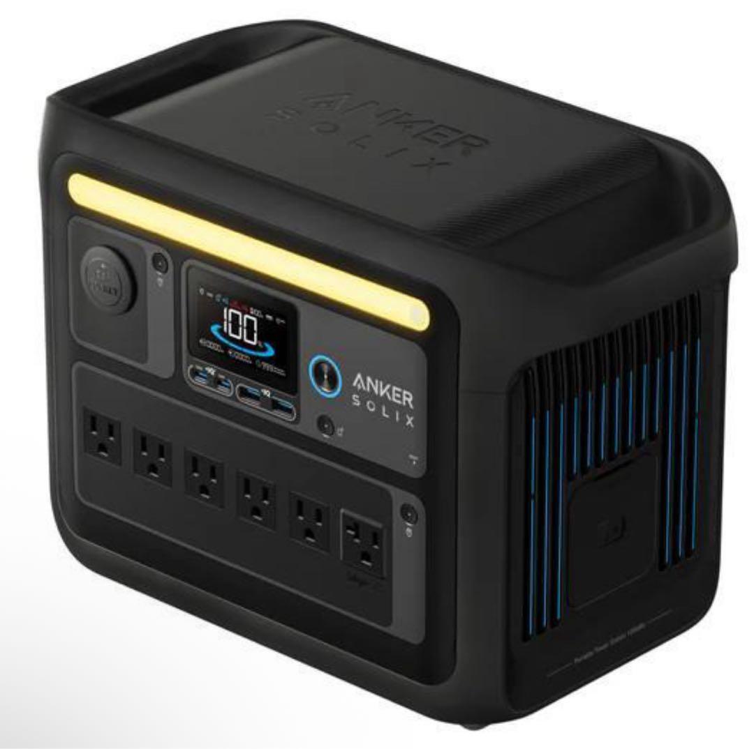 Anker Solix C1000 ポータブル電源 & 防塵・防水バッグセット