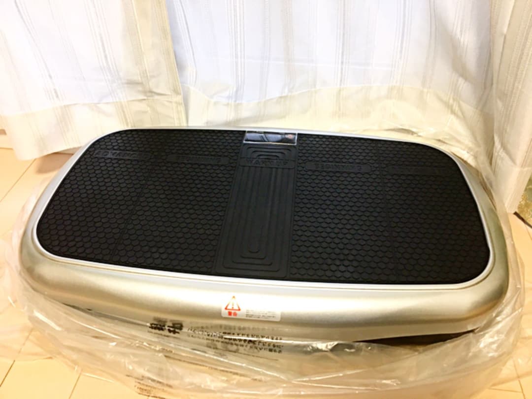 痩せる身体、筋肉表面よりむしろ内部深層部まで振動、フィットネスマシーン、新品