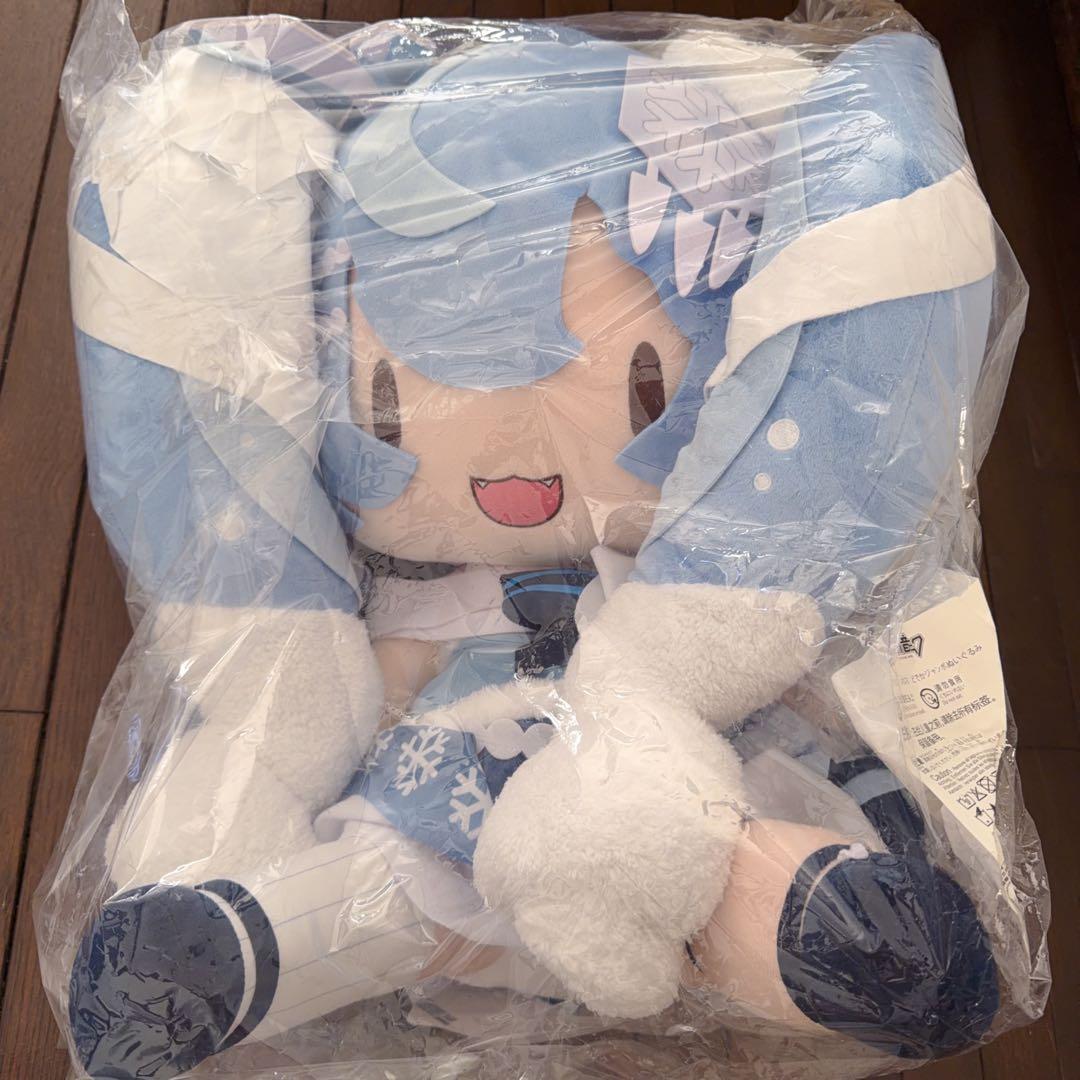 雪ミク2025ふわぷち どでかジャンボ ぬいぐるみ 初音ミク