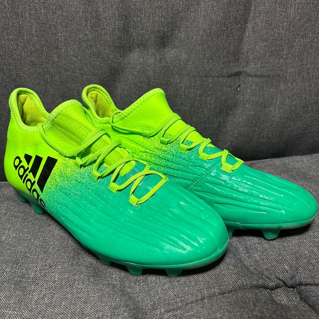 adidas サッカーシューズ グリーン 26.5cm