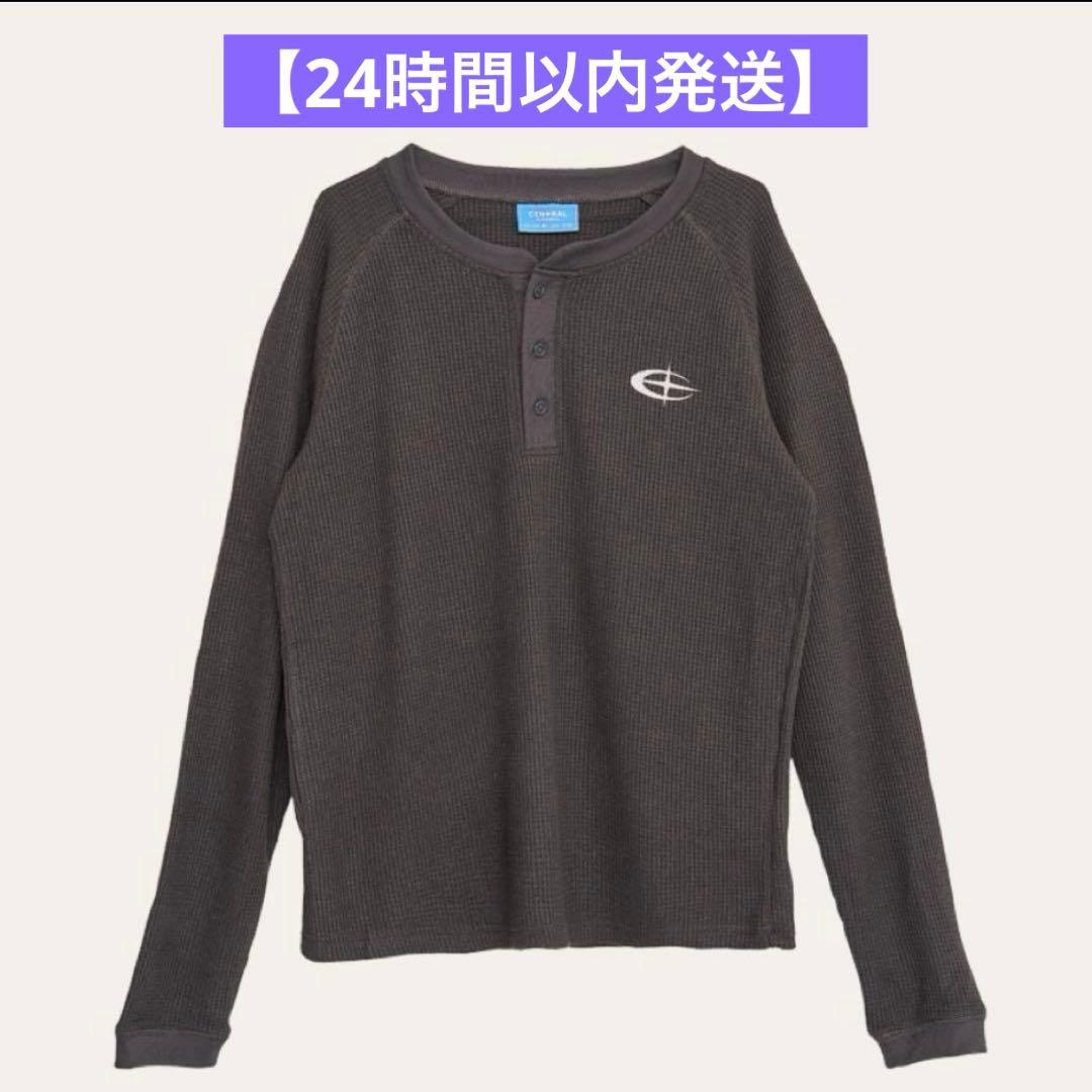 King Gnu CEN+RAL WUFFLE L/S TEE [チャコール]
