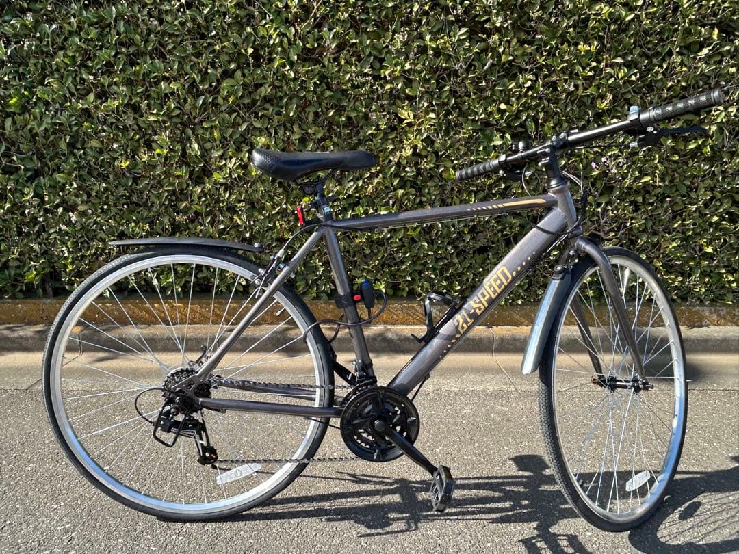 Mixiu クロスバイク シマノ製21段変速 自転車 新古品　値下げしました