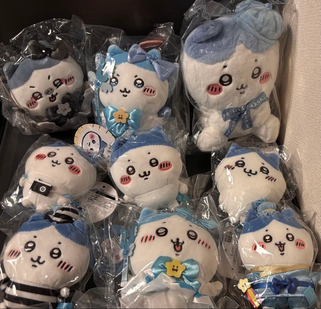 ちいかわ　ハチワレ　マスコット　ぬいぐるみ　まとめ売り　新品未開封　セット