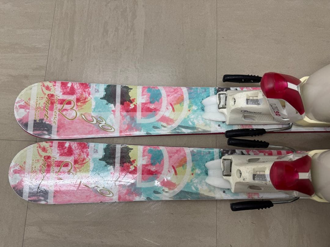 スキー板 heart rocker 130cm ブーツ23cm