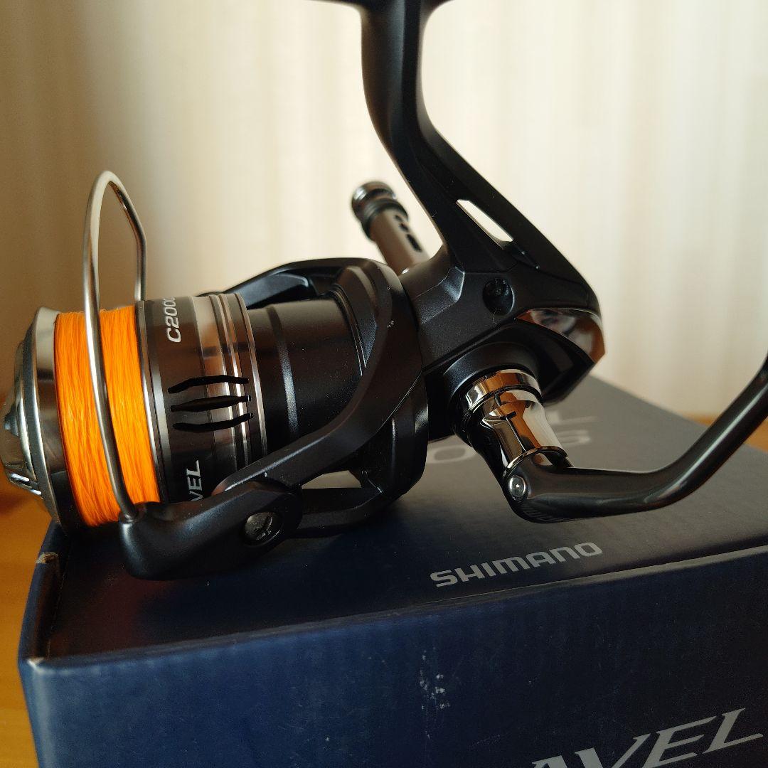 SHIMANO 22ミラベル C2000S スピニングリール　使用回数一回美品