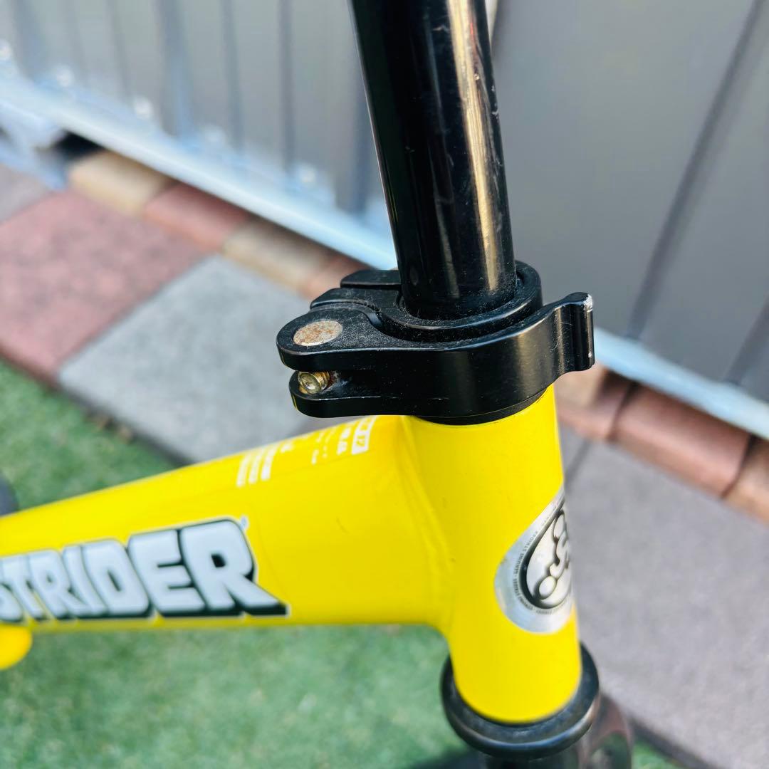 【スタンド付き】STRIDER 12インチ SPORT バランスバイク イエロー