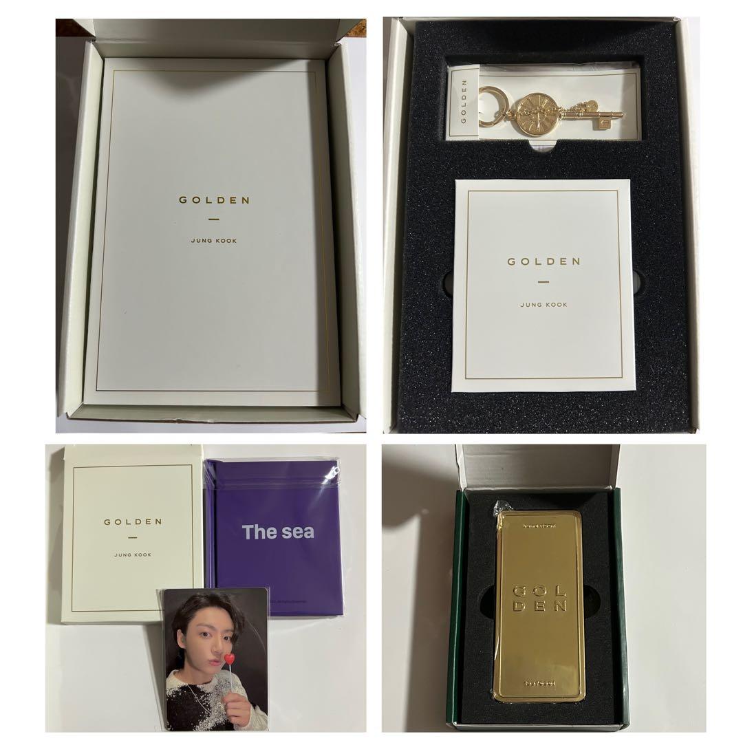 ジョングク　merch box 18 golden ゴールデンバー