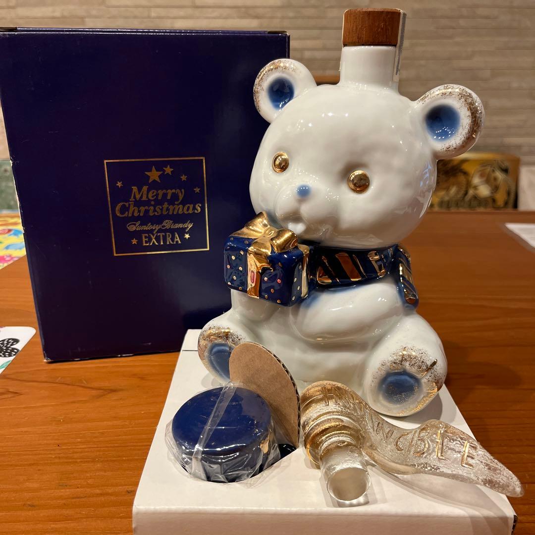 新品未開栓SUNTORYサントリー ブランデー エクストラ クリスマスベアー39