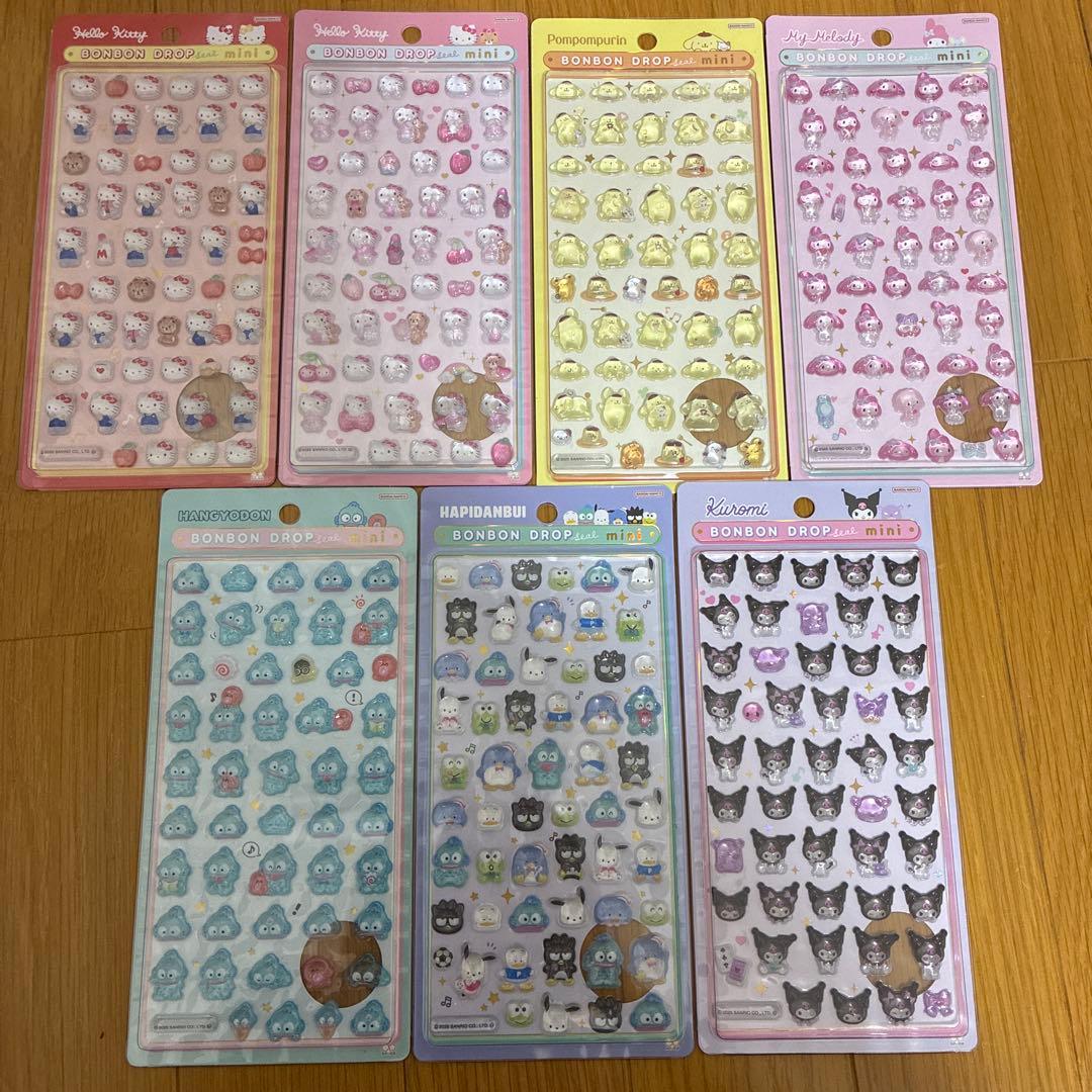 【正規品】サンリオ　ボンドロミニ　サンリオミニ　ボンボンドロップシール