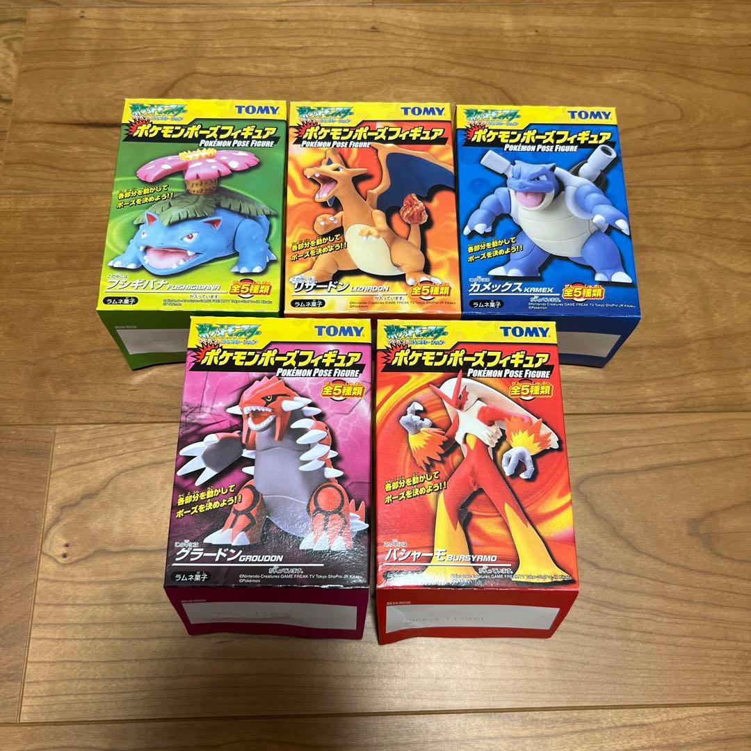 TOMY ポケモン ポーズフィギュア　アドバンスジェネレーション　全5種セット