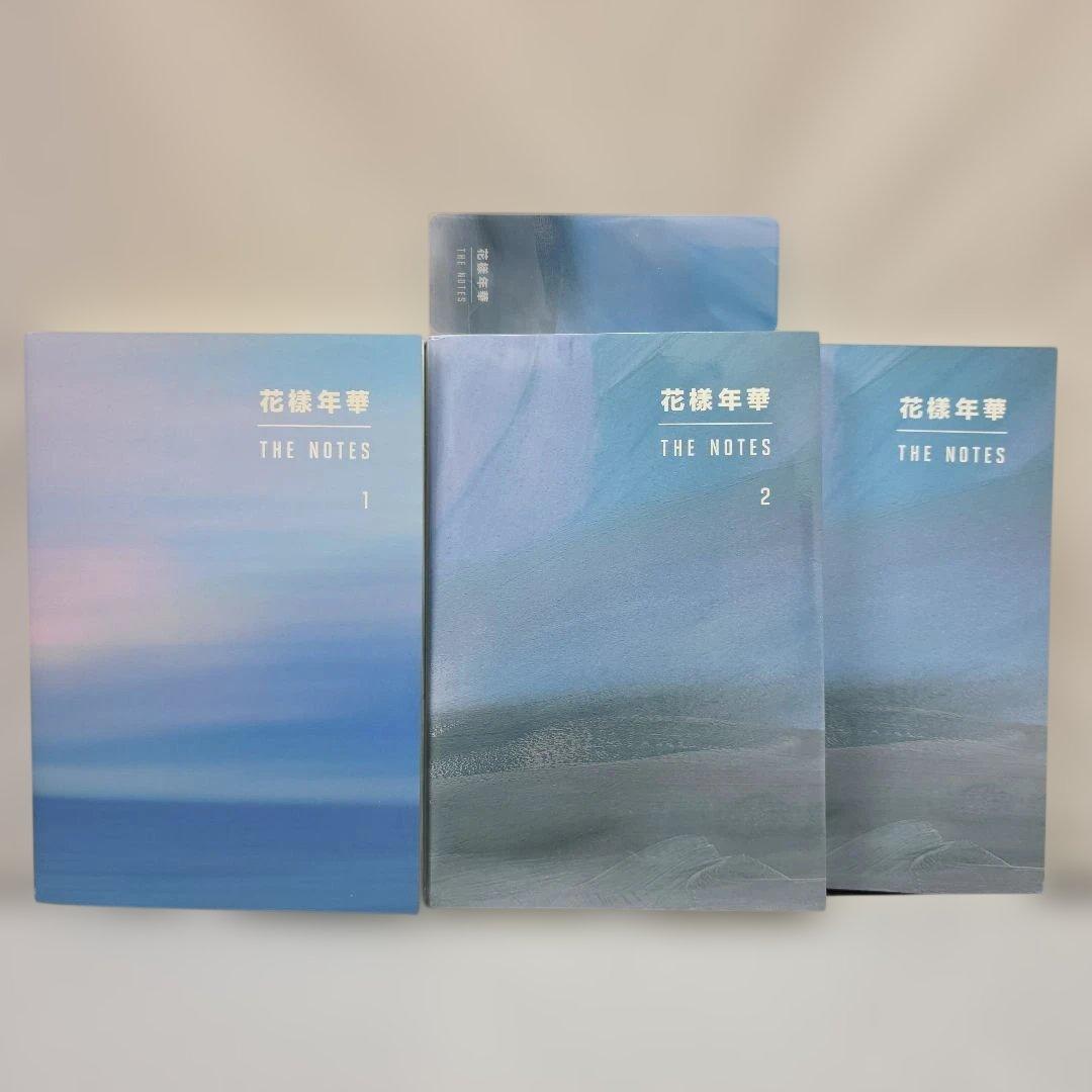 未使用　花様年華 THE NOTES 1 & 2、しおりセット BTS