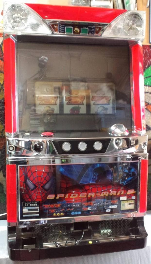 【パチスロ実機】サミー★スパイダーマン2【不要機付】