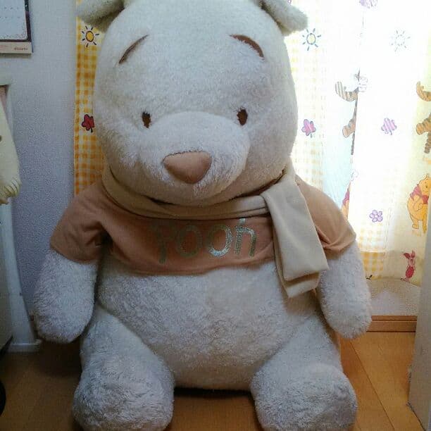 【最終出品】プーさんぬいぐるみ　特大サイズ
