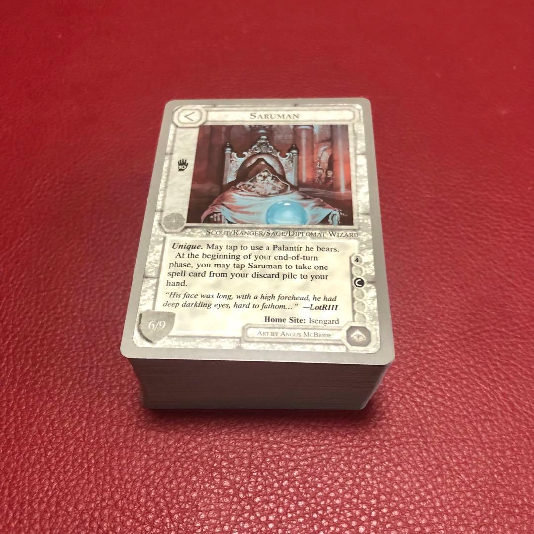 ミドルアース　カード　チャレンジデッキA ccg コンプ　指輪物語　希少