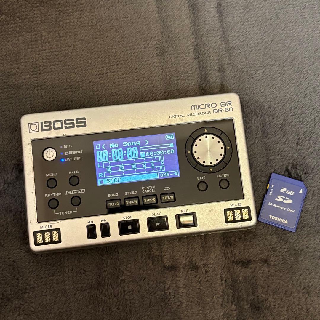 BOSS BR-80 レコーダー エレキギター マルチエフェクター MTR