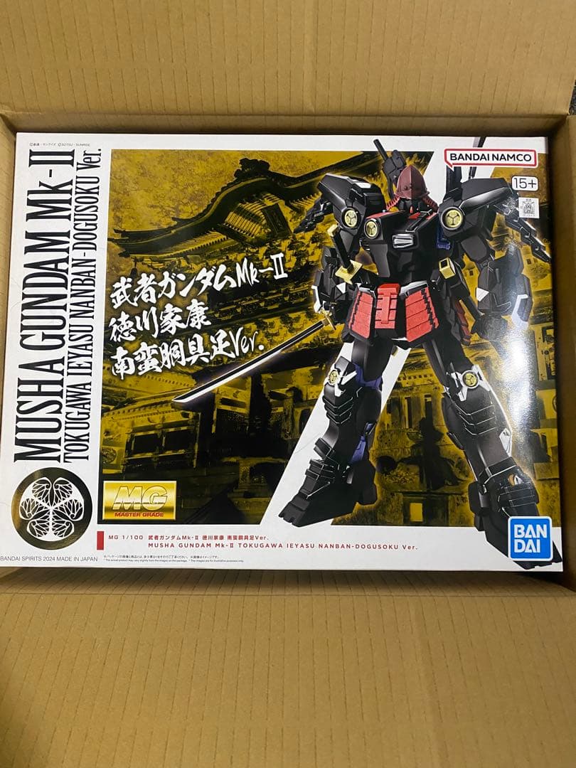 新品未開封　MG 武者ガンダムMK-Ⅱ 徳川家康 南蛮胴具足Ver