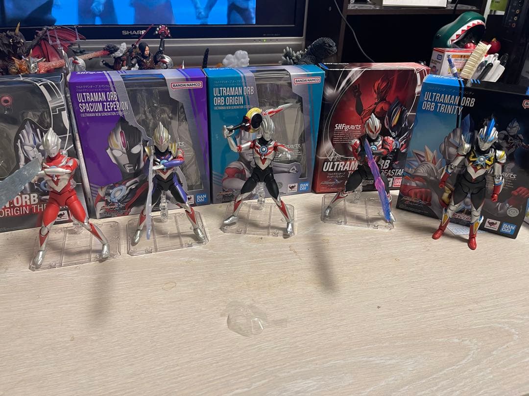 S.H.Figuarts ウルトラマンオーブ5体セット