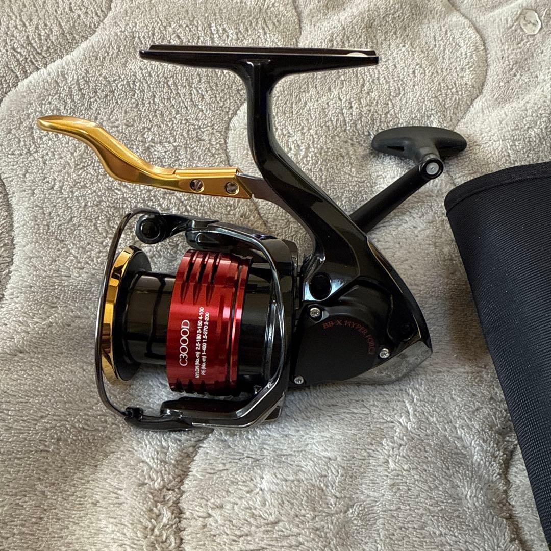 シマノBBXハイパーフォースタイプ2c3000DXXGS右ハンドル超美品