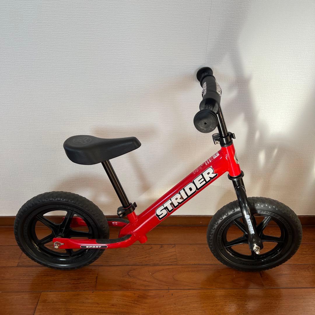 STRIDER バランスバイク レッド 12インチ