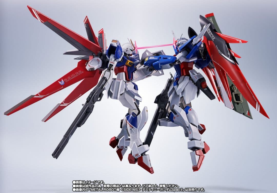 L ROBOT魂 デスティニー&ゼウスシルエット&フォースインパルス