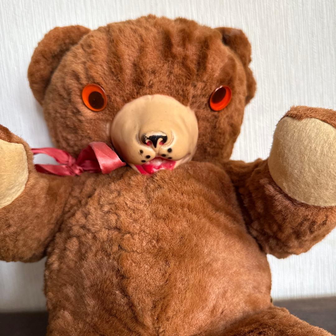 ビンテージ　ベア　クマ　ラバーフェイス