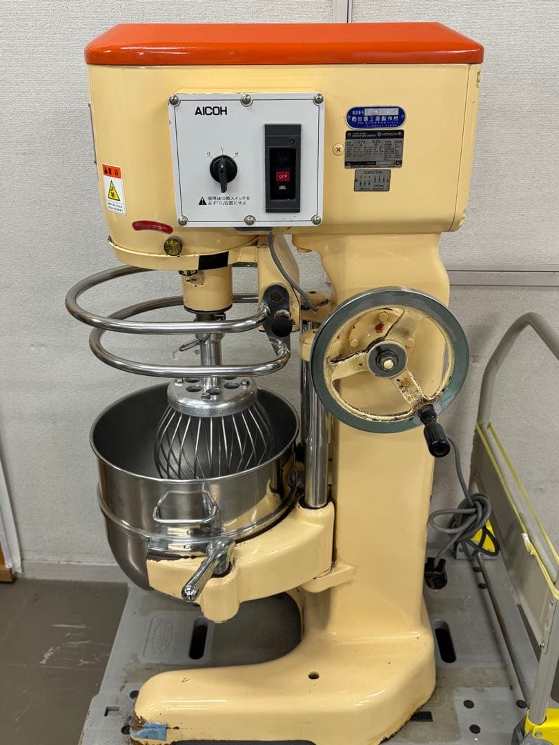 愛工舎製作所 AICOH マイティ30 ミキサー ステンレスボウル付き アイコー