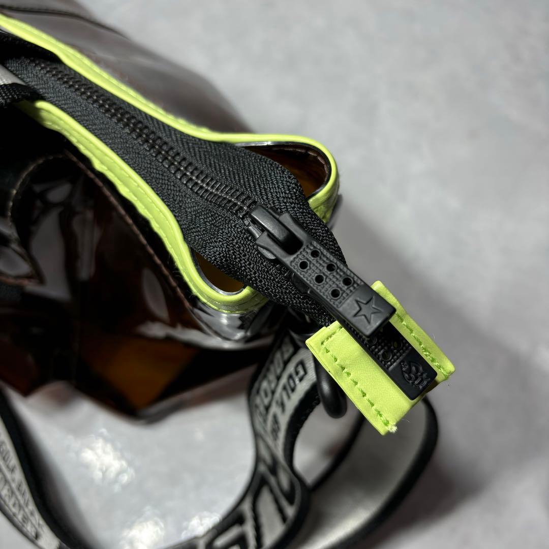 新品 ラッセルノ ゴルフ CLEAR CART BAG ラウンドバッグ ブラウン