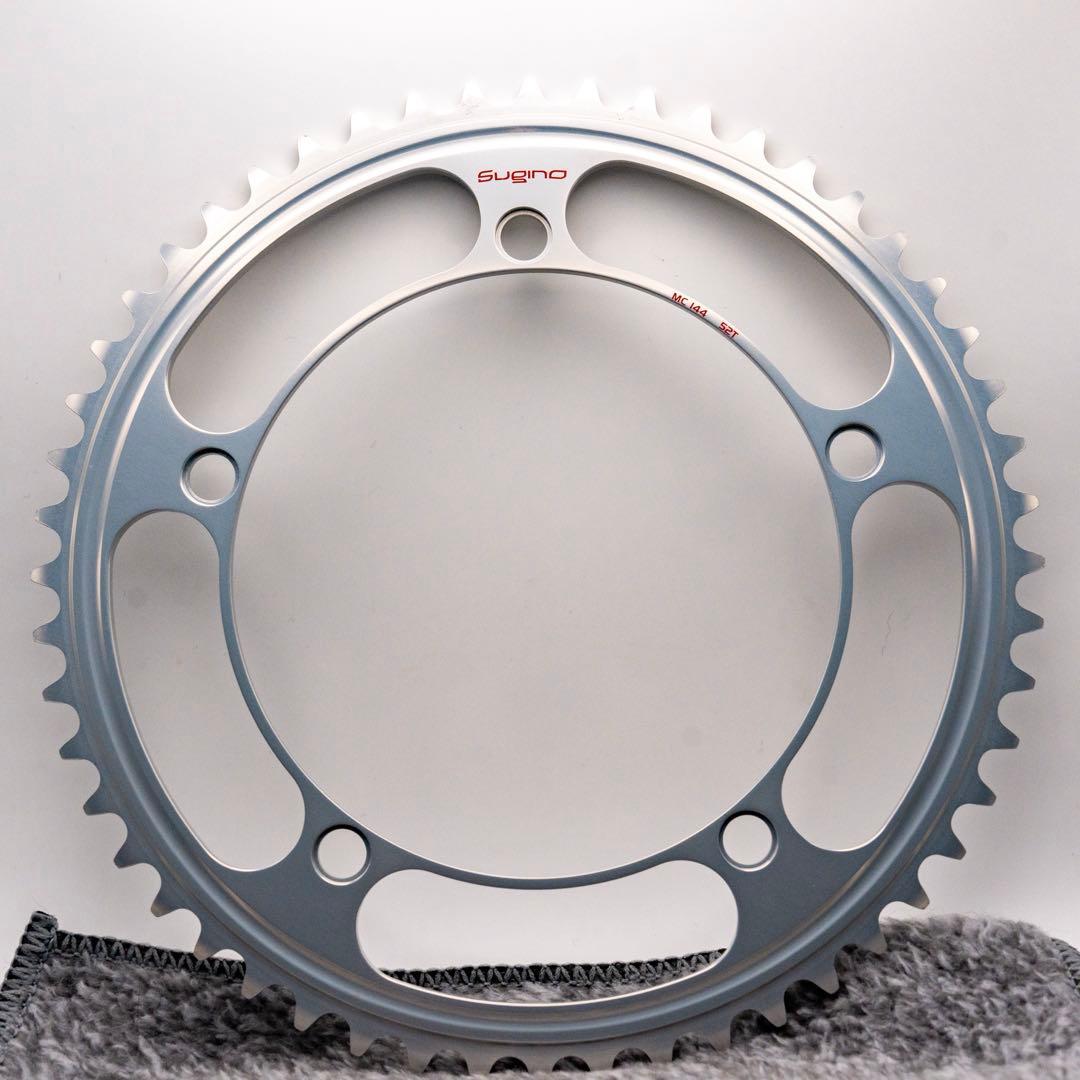 SUGINO MC144 52T シルバー チェーンリング 新品