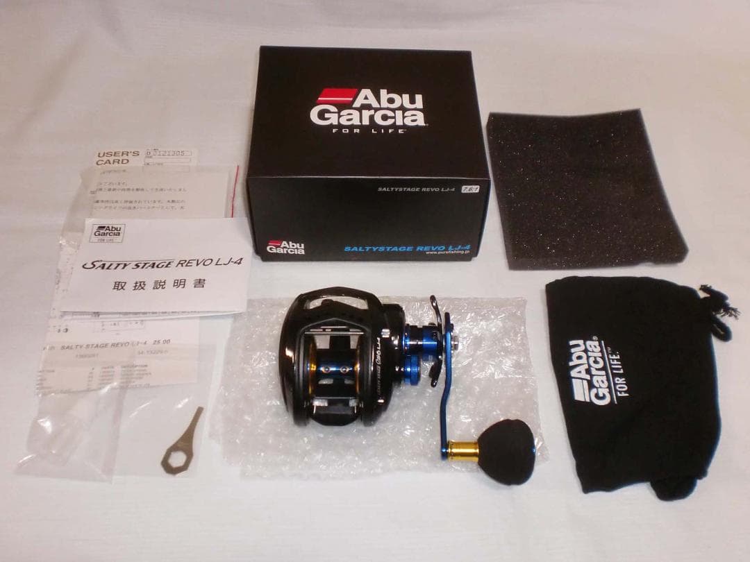 アブガルシア　ソルティーステージレボ　ＬＪ－４（Revo LJ-4）【右巻】新品