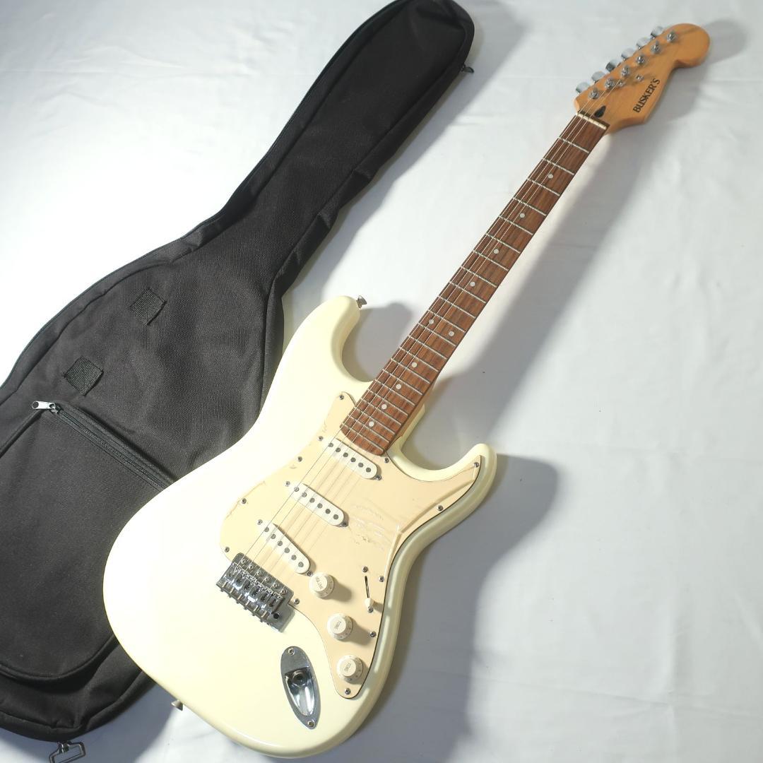 美品 BUSKER'S ストラトキャスタータイプ エレキギター ケース付