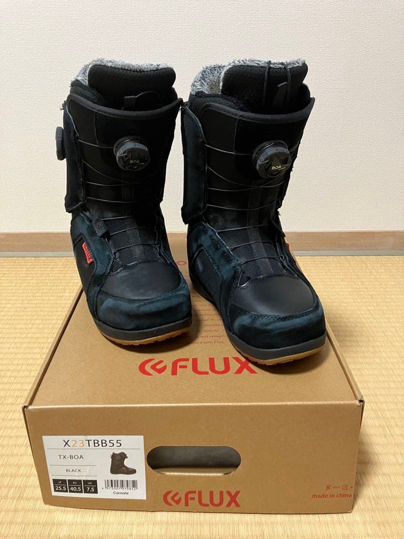FLUX TX-BOA スノーボードブーツ ブラック JP 25.5
