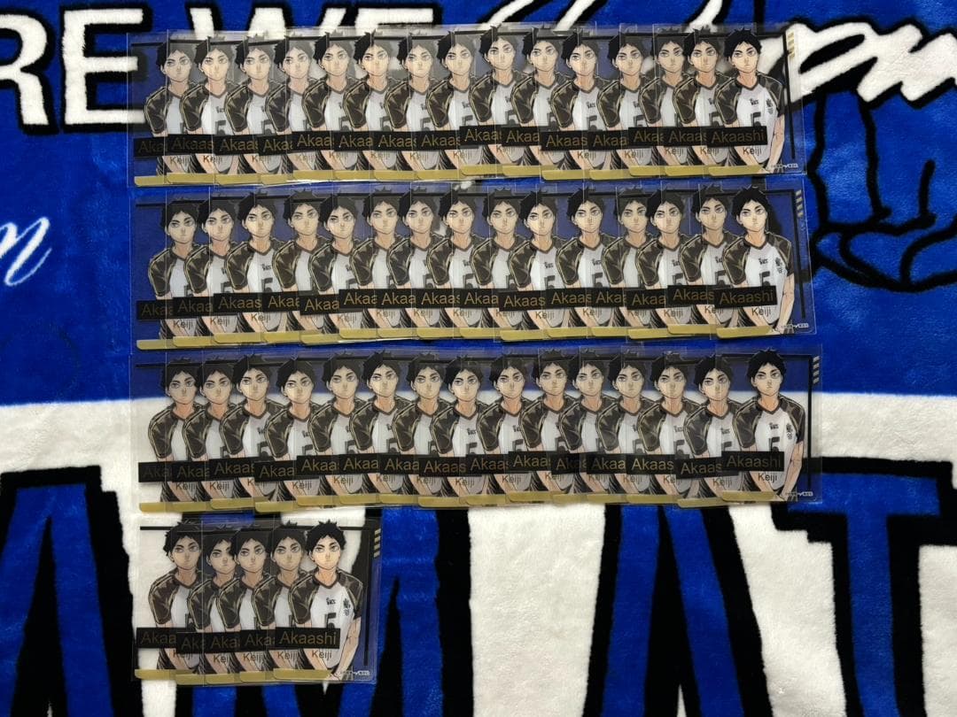 赤葦京治　箔押しクリアカードコレクション　ハイキュー