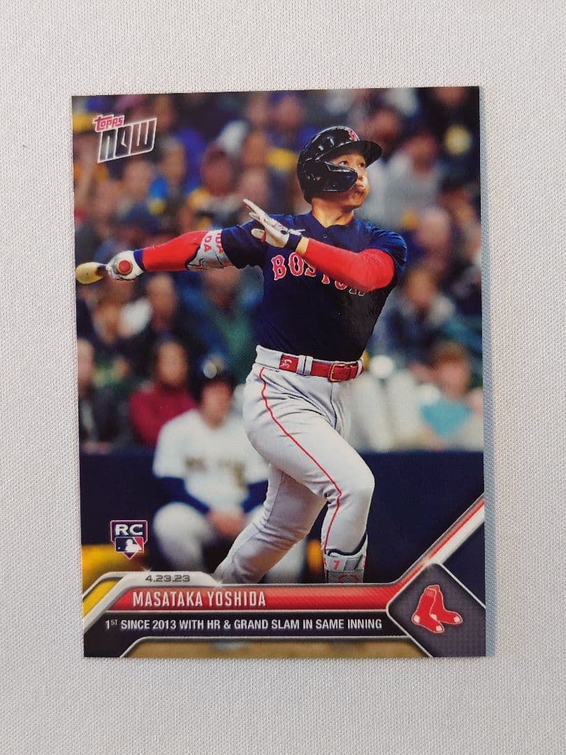 topps now 吉田正尚 レッドソックス バファローズ #173 16