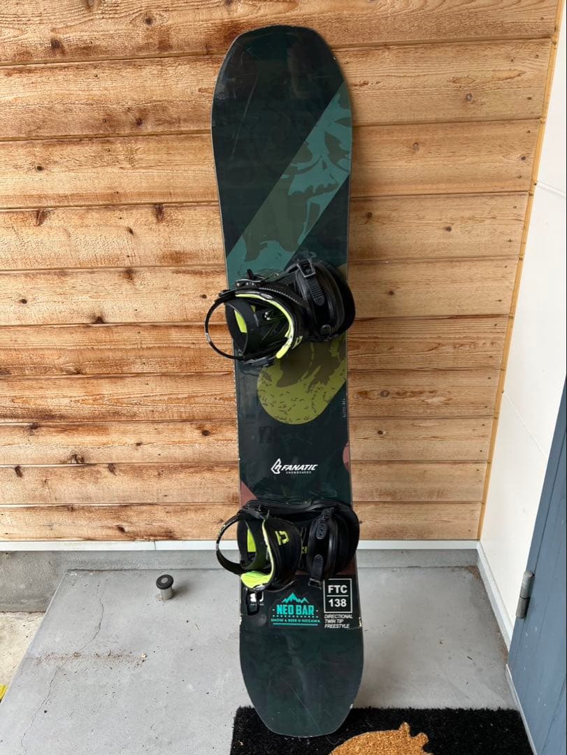 値下げ！　FANATICスノーボード　138cm